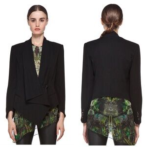 Helmut Lang Tie Front Drape Jacket 2